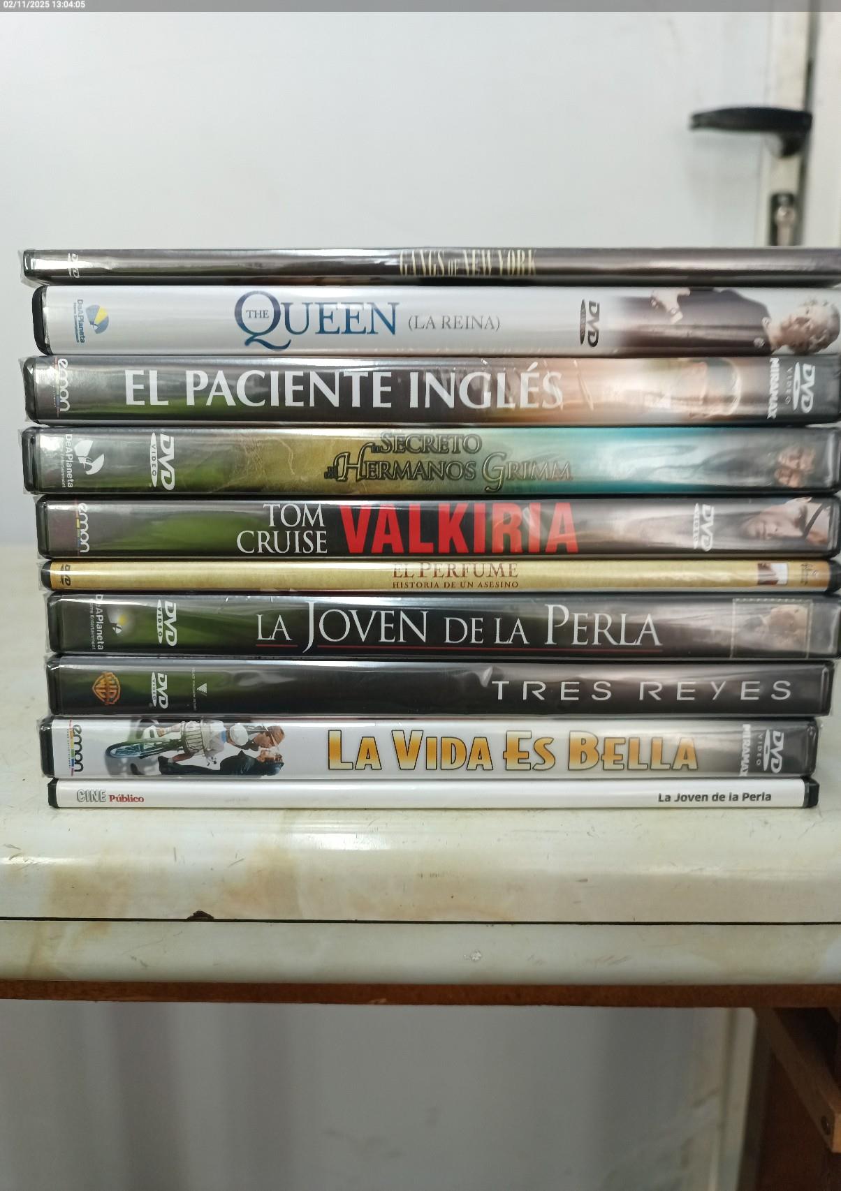 Lote de 10 películas de dvd